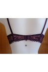Sujetador Push Up de Encaje Bourdeos