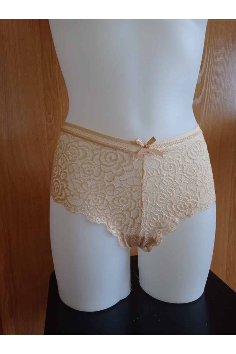 Culote Encaje Crema