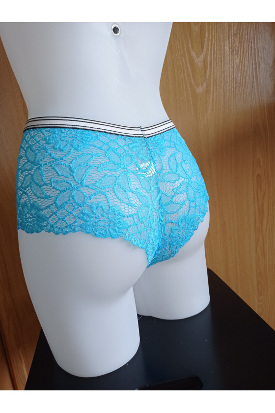 Culote Encaje Azul Claro