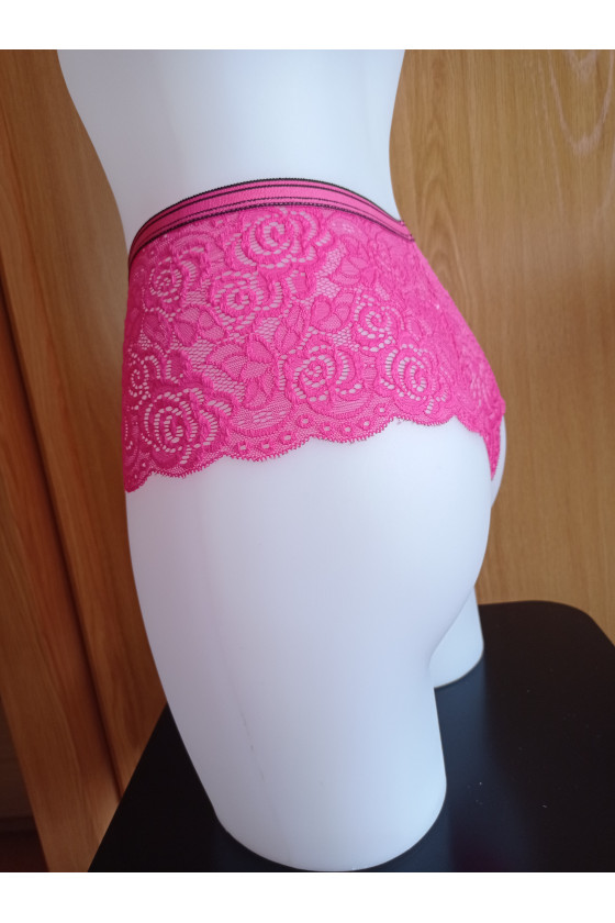 Culote Color Rosa de Encaje