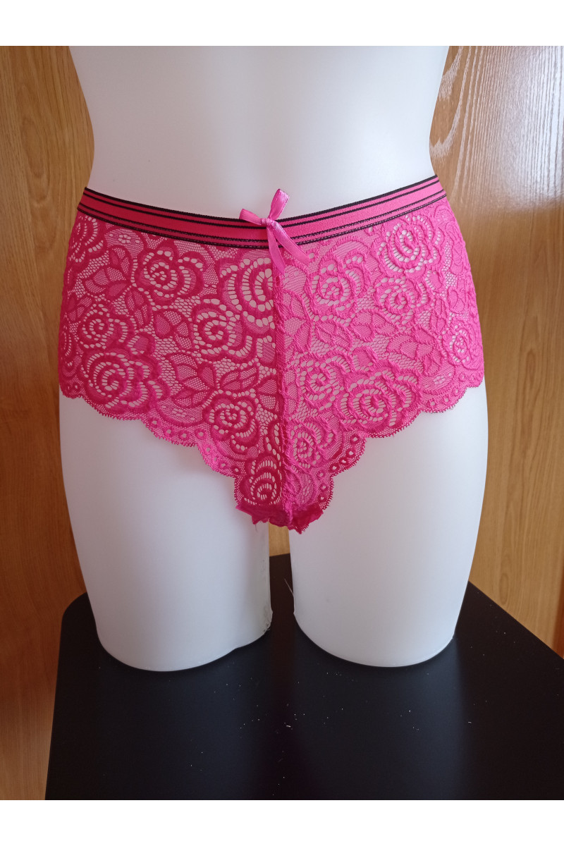 Culote Color Rosa de Encaje