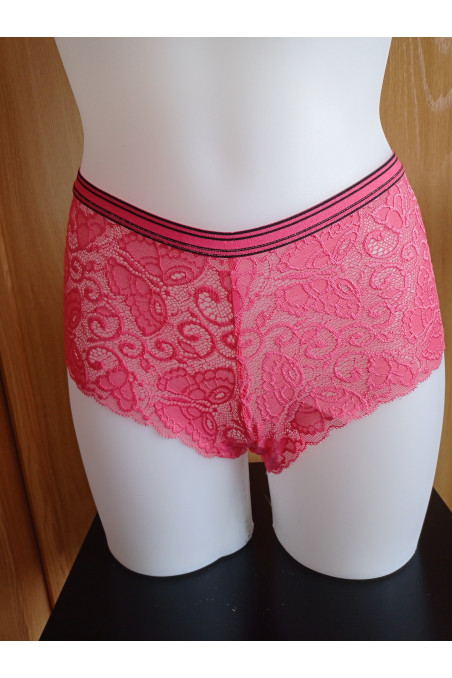 Culote Color Salmón de Encaje