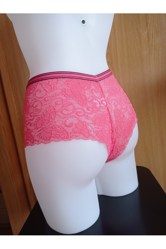 Culote Color Salmón de Encaje