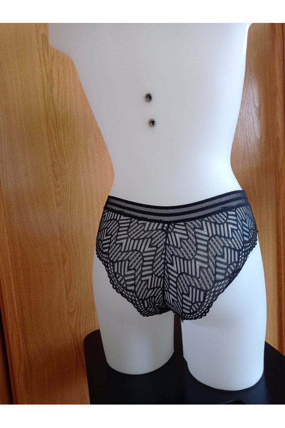 Braga Múltiples Colores Encaje a Rayas