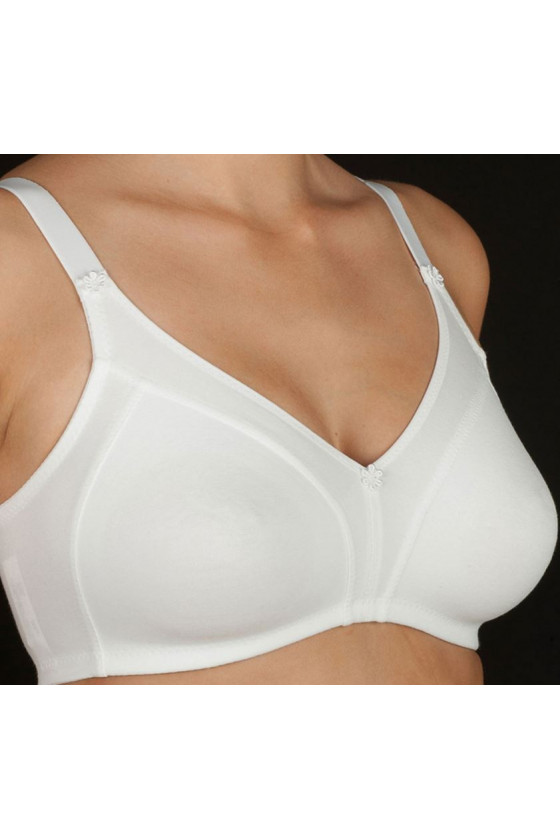 Sujetador Selene Blanca Sin Aros y Sin Relleno