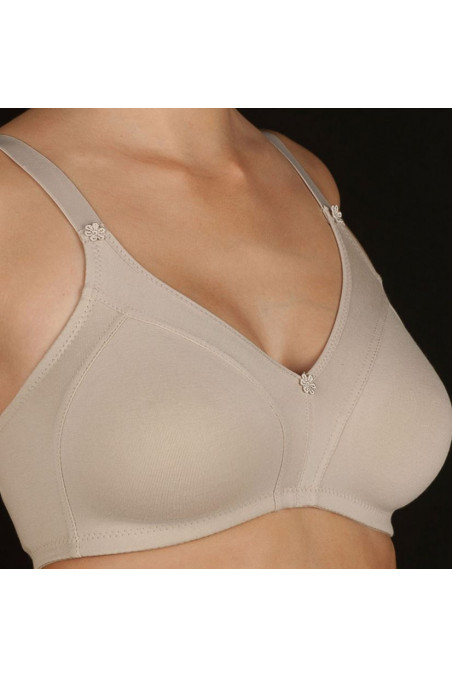 Sujetador Selene Blanca Sin Aros y Sin Relleno