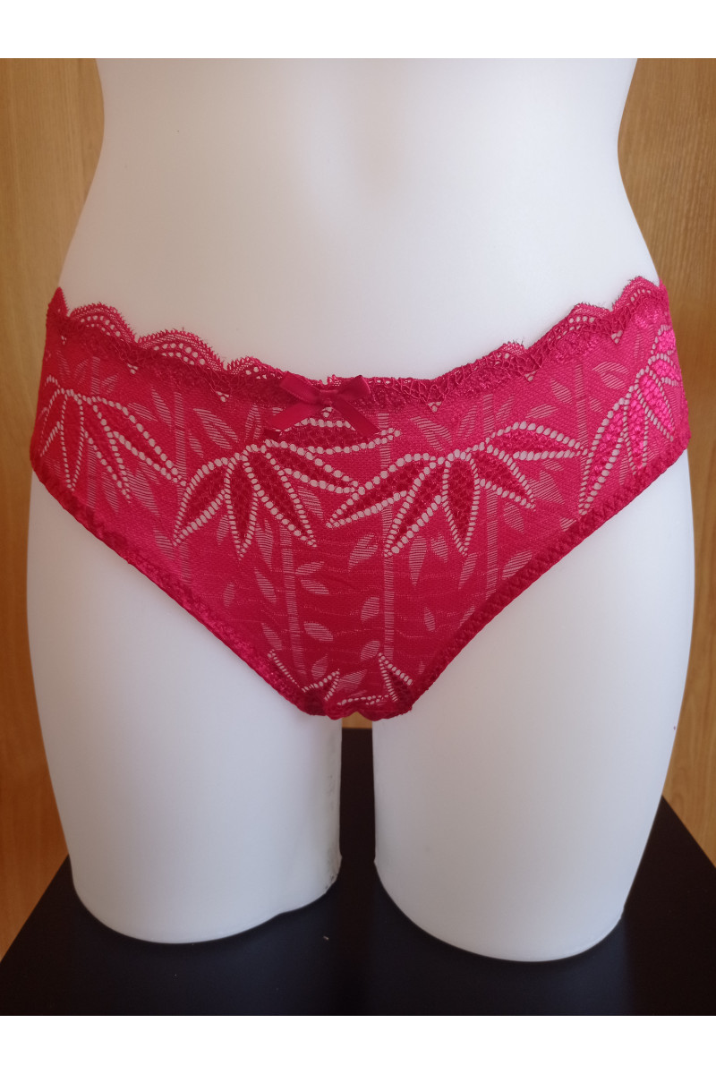 Braga Encaje Roja