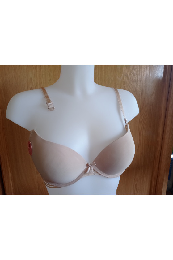 Sujetador Nude Con Aros