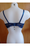 Sujetador de Encaje Azul