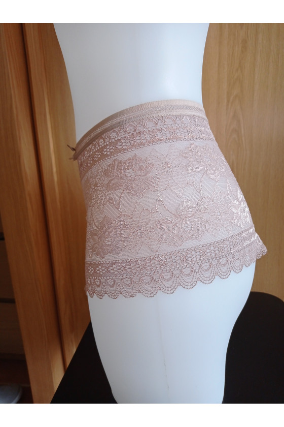 Culote Encaje Beige