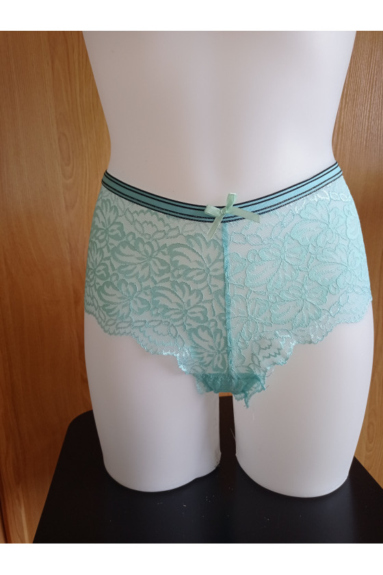 Culote Encaje Azul Claro